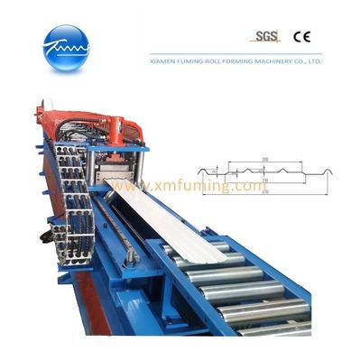 Özelleştirilmiş Çit Post Rulo Formasyon Makinesi 4KW Güçlü Hidrolik Kesme